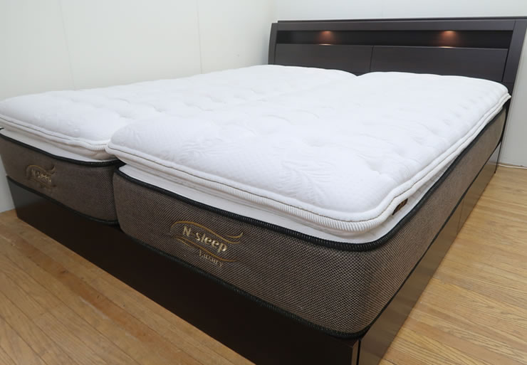 東京でニトリデュアルポケットハイグレードセミダブルベッドの